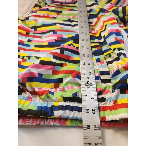 Looney Tunes‎ Members Only Tweety Bird Jacket Collaboration Size Large Colorful - Picture 15 of 16